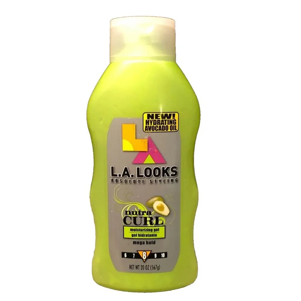 L.A Looks Absolute Styling Nutra Curl Moisturizing Gel Mega Hold / 20 oz